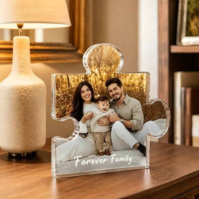 Personalized Acrylic Puzzle Ornament